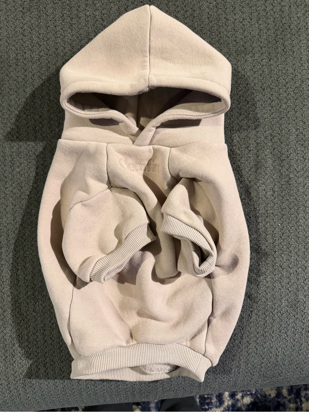 Soft Cream Dog Hoodie - Cozy Pet Sweatshirt